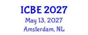 International Conference on Biomaterials Engineering (ICBE) May 13, 2027 - Amsterdam, Netherlands