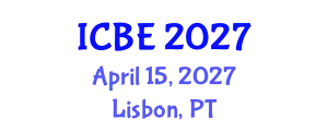 International Conference on Biomaterials Engineering (ICBE) April 15, 2027 - Lisbon, Portugal