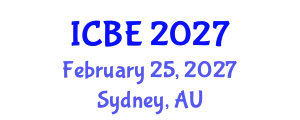 International Conference on Biomaterials Engineering (ICBE) February 25, 2027 - Sydney, Australia