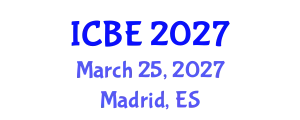 International Conference on Biomaterials Engineering (ICBE) March 25, 2027 - Madrid, Spain