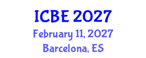 International Conference on Biomaterials Engineering (ICBE) February 11, 2027 - Barcelona, Spain