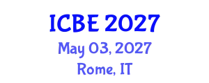 International Conference on Biomaterials Engineering (ICBE) May 03, 2027 - Rome, Italy