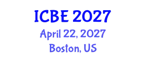 International Conference on Biomaterials Engineering (ICBE) April 22, 2027 - Boston, United States