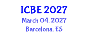 International Conference on Biomaterials Engineering (ICBE) March 04, 2027 - Barcelona, Spain