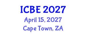 International Conference on Biomaterials Engineering (ICBE) April 15, 2027 - Cape Town, South Africa