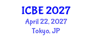 International Conference on Biomaterials Engineering (ICBE) April 22, 2027 - Tokyo, Japan