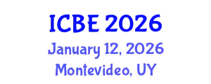 International Conference on Biomaterials Engineering (ICBE) January 12, 2026 - Montevideo, Uruguay