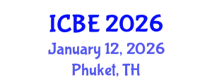 International Conference on Biomaterials Engineering (ICBE) January 12, 2026 - Phuket, Thailand