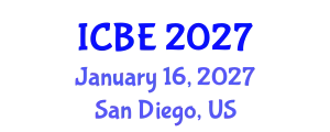 International Conference on Biomaterials Engineering (ICBE) January 16, 2027 - San Diego, United States