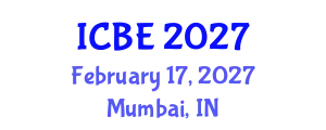 International Conference on Biomaterials Engineering (ICBE) February 17, 2027 - Mumbai, India