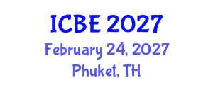 International Conference on Biomaterials Engineering (ICBE) February 24, 2027 - Phuket, Thailand