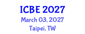 International Conference on Biomaterials Engineering (ICBE) March 03, 2027 - Taipei, Taiwan