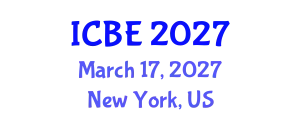 International Conference on Biomaterials Engineering (ICBE) March 17, 2027 - New York, United States