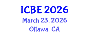 International Conference on Biomaterials Engineering (ICBE) March 23, 2026 - Ottawa, Canada