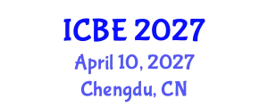 International Conference on Biomaterials Engineering (ICBE) April 10, 2027 - Chengdu, China