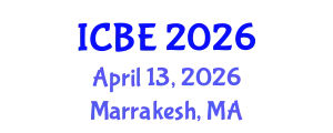 International Conference on Biomaterials Engineering (ICBE) April 13, 2026 - Marrakesh, Morocco