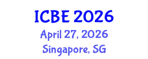 International Conference on Biomaterials Engineering (ICBE) April 27, 2026 - Singapore, Singapore