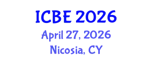 International Conference on Biomaterials Engineering (ICBE) April 27, 2026 - Nicosia, Cyprus