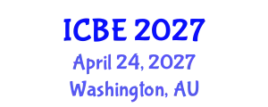 International Conference on Biomaterials Engineering (ICBE) April 24, 2027 - Washington, Australia