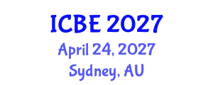 International Conference on Biomaterials Engineering (ICBE) April 24, 2027 - Sydney, Australia