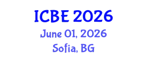 International Conference on Biomaterials Engineering (ICBE) June 01, 2026 - Sofia, Bulgaria