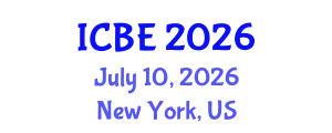 International Conference on Biomaterials Engineering (ICBE) July 10, 2026 - New York, United States