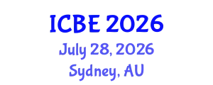 International Conference on Biomaterials Engineering (ICBE) July 28, 2026 - Sydney, Australia