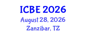 International Conference on Biomaterials Engineering (ICBE) August 28, 2026 - Zanzibar, Tanzania