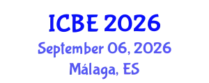 International Conference on Biomaterials Engineering (ICBE) September 06, 2026 - Málaga, Spain