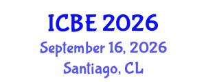 International Conference on Biomaterials Engineering (ICBE) September 16, 2026 - Santiago, Chile