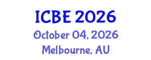 International Conference on Biomaterials Engineering (ICBE) October 04, 2026 - Melbourne, Australia