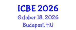 International Conference on Biomaterials Engineering (ICBE) October 18, 2026 - Budapest, Hungary