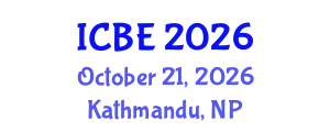 International Conference on Biomaterials Engineering (ICBE) October 21, 2026 - Kathmandu, Nepal