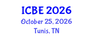 International Conference on Biomaterials Engineering (ICBE) October 25, 2026 - Tunis, Tunisia