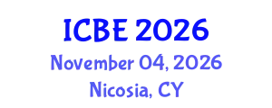 International Conference on Biomaterials Engineering (ICBE) November 04, 2026 - Nicosia, Cyprus