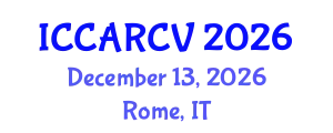International Conference on Control, Automation, Robotics and Computer Vision (ICCARCV) December 13, 2026 - Rome, Italy