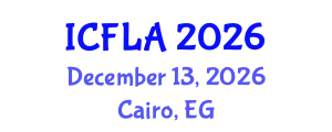 International Conference on Fuzzy Logic and Applications (ICFLA) December 13, 2026 - Cairo, Egypt