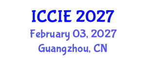 International Conference on Civil and Infrastructure Engineering (ICCIE) February 03, 2027 - Guangzhou, China