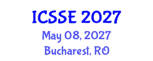 International Conference on Sustainable Systems and Environment (ICSSE) May 08, 2027 - Bucharest, Romania
