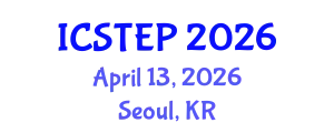 International Conference on Society, Tourism, Education and Politics (ICSTEP) April 13, 2026 - Seoul, Republic of Korea