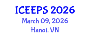 International Conference on Education, Psychology, Economics and Society (ICEEPS) March 09, 2026 - Hanoi, Vietnam