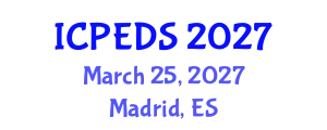 International Conference on Power Electronics and Drive Systems (ICPEDS) March 25, 2027 - Madrid, Spain