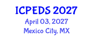 International Conference on Power Electronics and Drive Systems (ICPEDS) April 03, 2027 - Mexico City, Mexico
