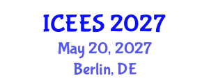 International Conference on Environmental Earth Sciences (ICEES) May 20, 2027 - Berlin, Germany