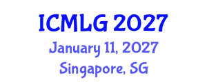 International Conference on Management, Leadership and Governance (ICMLG) January 11, 2027 - Singapore, Singapore
