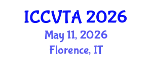 International Conference on Computer Vision Theory and Applications (ICCVTA) May 11, 2026 - Florence, Italy