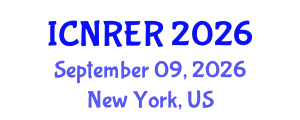 International Conference on Nuclear and Renewable Energy Resources (ICNRER) September 09, 2026 - New York, United States