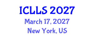 International Conference on Languages, Linguistics and Society (ICLLS) March 17, 2027 - New York, United States