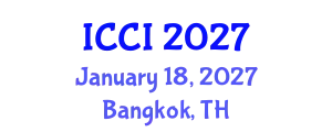 International Conference on Creative Industry (ICCI) January 18, 2027 - Bangkok, Thailand