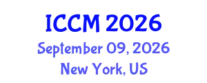 International Conference on Conceptual Modeling (ICCM) September 09, 2026 - New York, United States